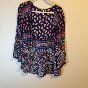 Xhilaration | Floral Patterned Women's KimonoTop